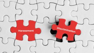 harassment vs discrimination blog header